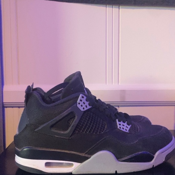 Jordan 4 “Black Canvas” Men’s 9.5